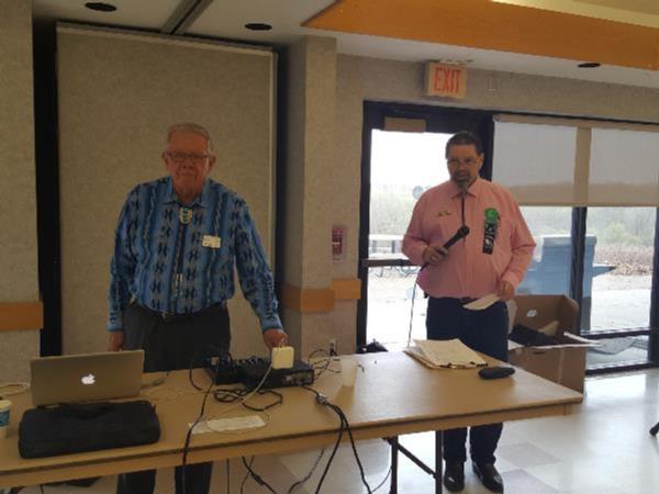 Mike Callahan and Henry Capron